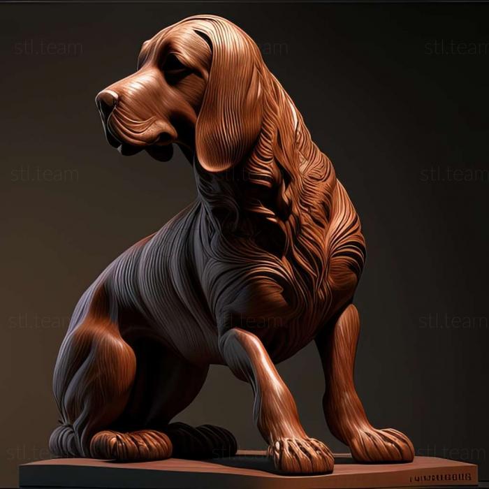 3D модель Андалузька собака поденко (STL)